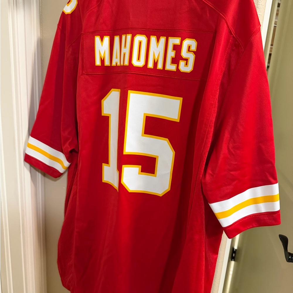 NFL Red Jersey MAHOMES